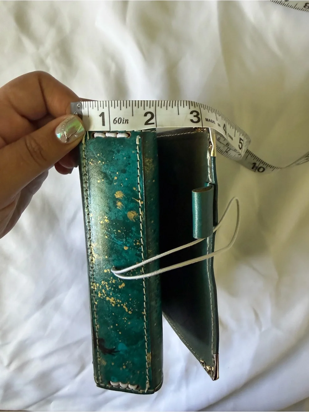 Unique one of a kind travelers notebook A6 or pocket size